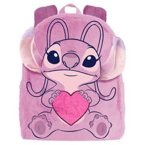 Mochila plišano srce Angel Stitch Disney