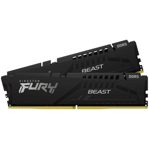 Kingston 32GB 6000MT/s DDR5 CL36 DIMM (Kit of 2) FURY Beast Black EXPO, EAN: 740617345841