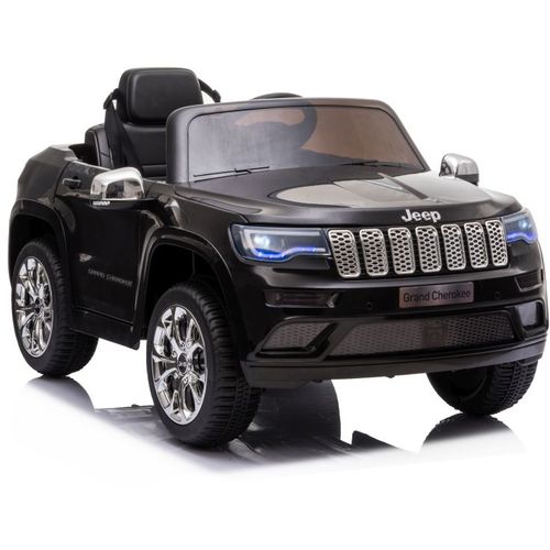 Licencirani Jeep Grand Cherokee crni - auto na akumulator slika 1