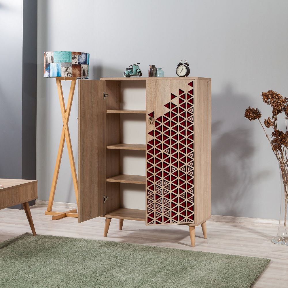 Višenamjenski kabinet "Multibox - 123" - boja: Sonoma hrast slika 3