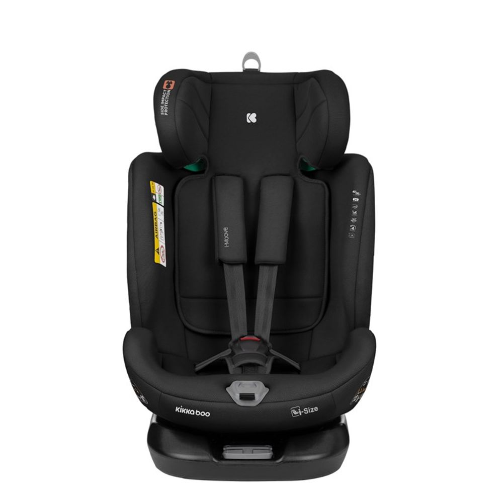 Kikka Boo Rotirajuća autosjedalica i-Moove 40-150cm i-Size Isofix, Black slika 3