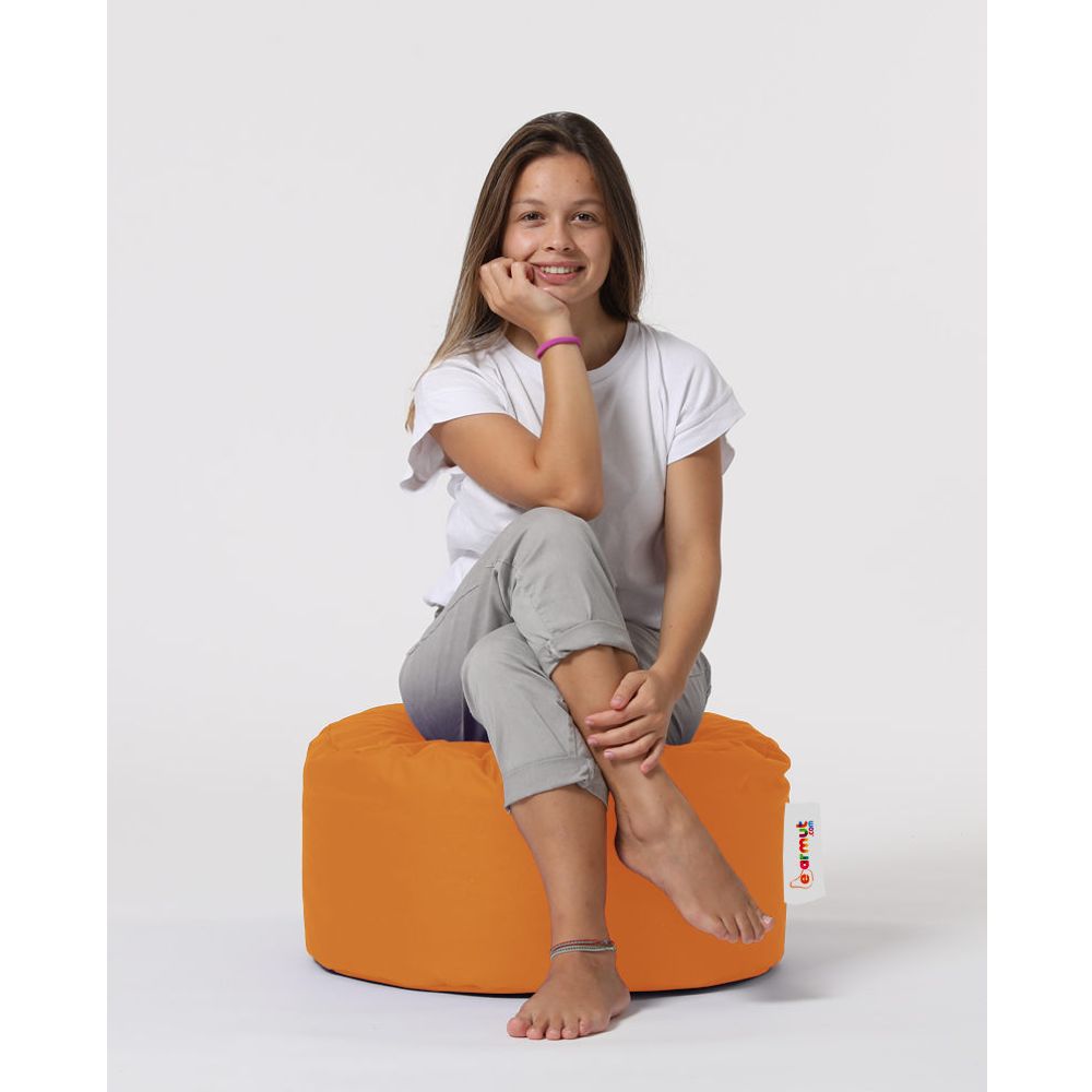 Okružni Pouf - Narančasti Vrt Pouffe slika 3