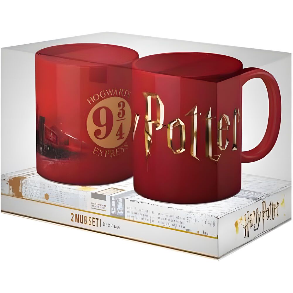 Set od dvije Harry Potter Hogwarts šalice slika 3