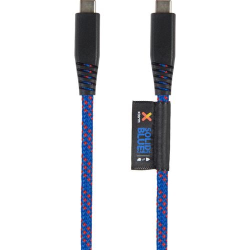 Kabel - USB-C to USB-C (1,00m) - Blue/Red - Ultra Strong slika 2