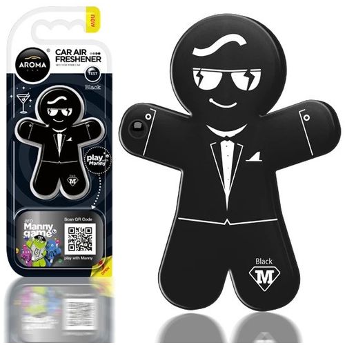 Aroma Car Manny game Miris za auto, Black slika 1