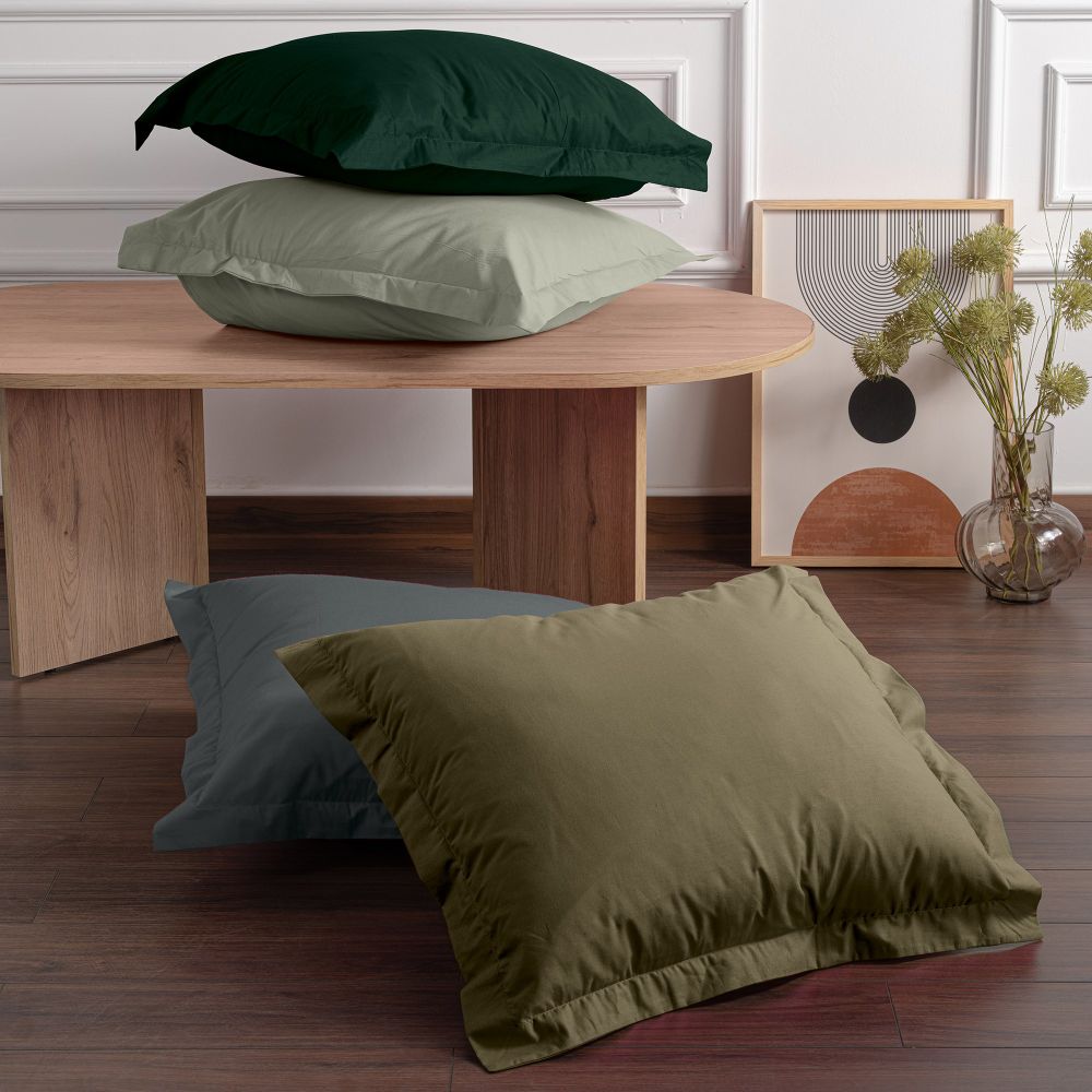 Set jastučića Oxford (2 komada) Tonne Verte - 45 Zeleni slika 2