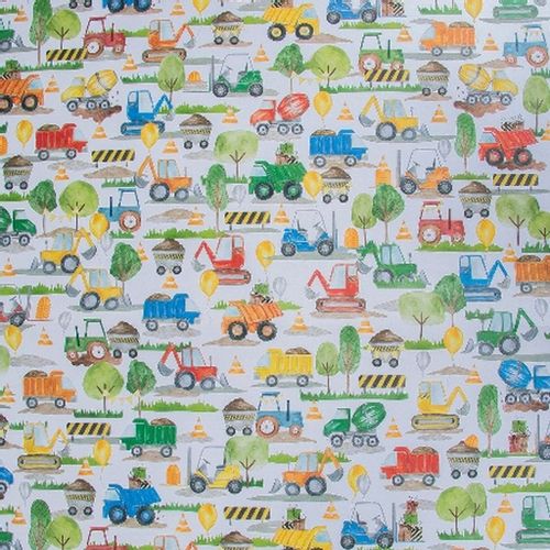 Ukrasni papir Artebene organic Kids 70x100cm motorna vozila 182334 slika 1