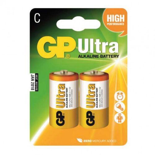 Baterija GP ultra alkalna LR14 -2 kom slika 1