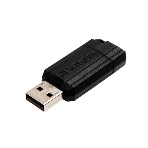 USB stick Verbatim 2.0 #49065 64GB Pinstripe, crni slika 3