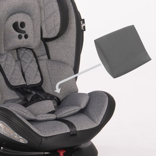 Siège auto bébé ISOFIX groupe 0+/1/2 (0-36 kg) Lyra Lorelli gris