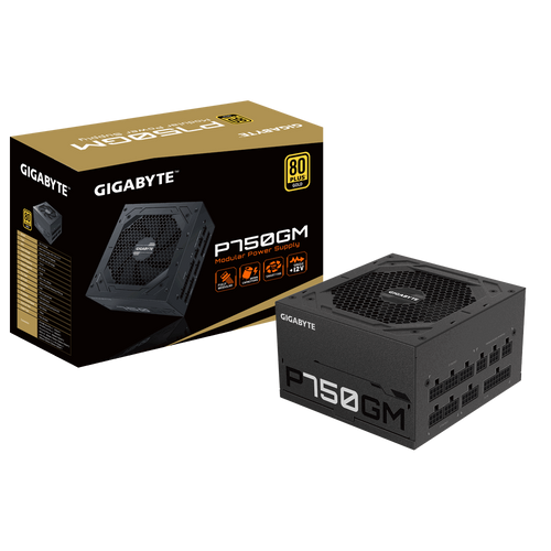 Modularno napajanje Gigabyte P750GM GOLD slika 1