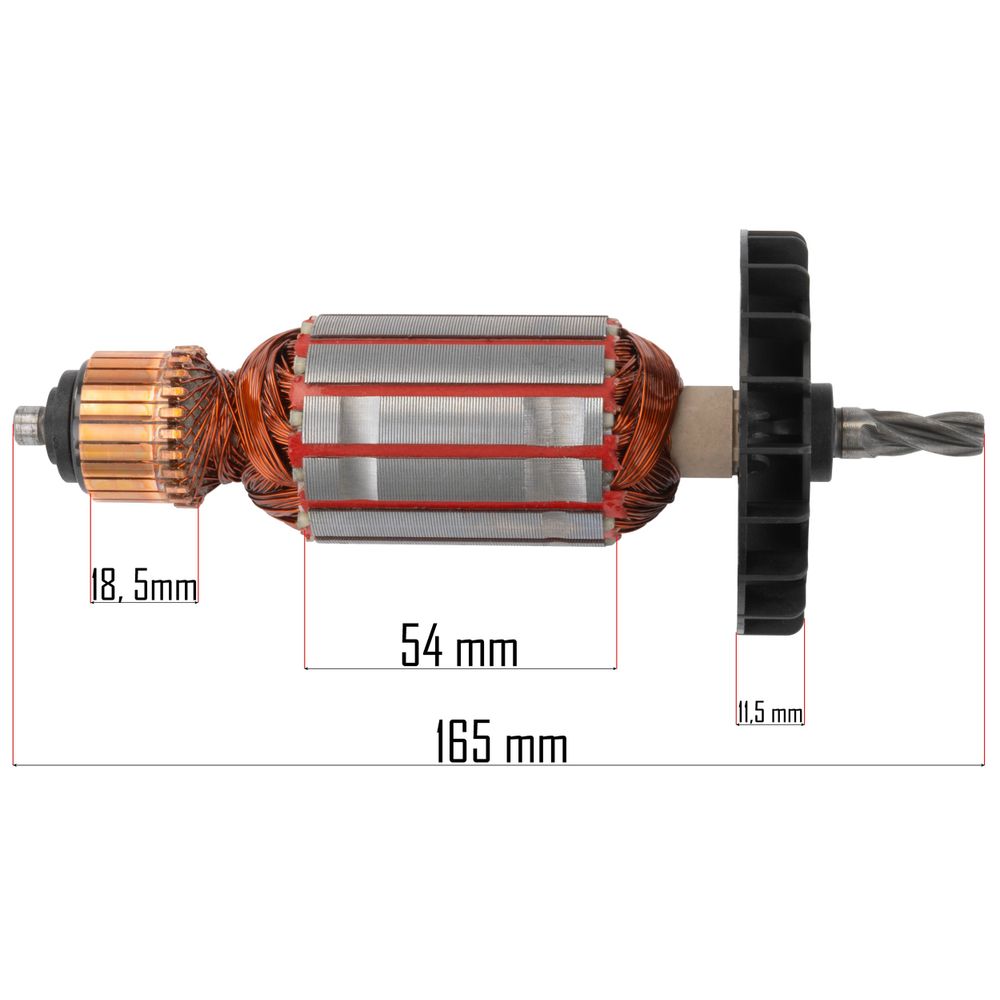 Rotor čekića PM-MU-2600T-WI slika 2