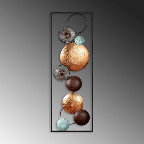 Textured - 7 Multicolor Decorative Metal Wall Accessory slika 4