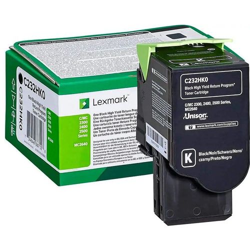 TONER LEXMARK C232HK0 BLACK 3K slika 1