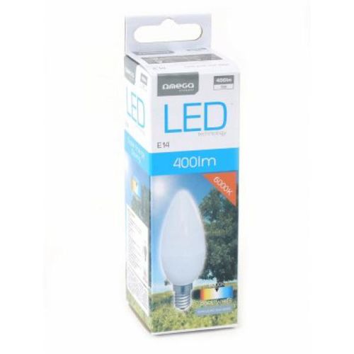 LED Žarulja Svijeća Omega E14 5W 400 lm 6000 K Bijelo Svjetlo slika 2