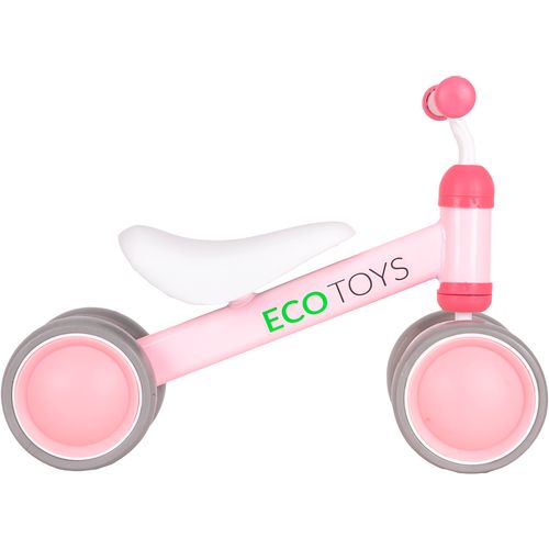 EcoToys dječji mini bicikl guralica rozi slika 1