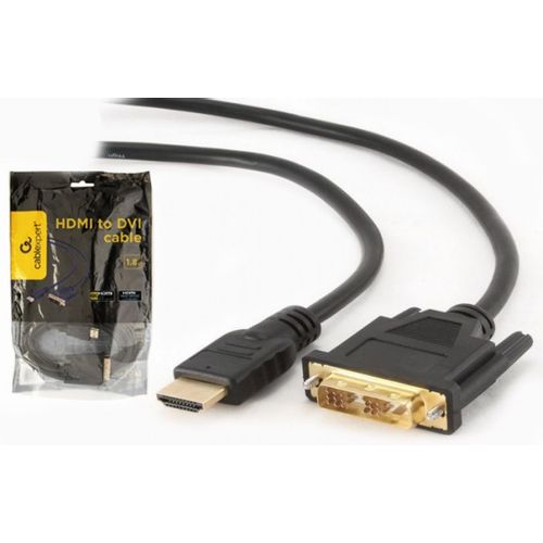 Gembird CC-HDMI-DVI-6 HDMI to DVI cable, 1.8 m slika 1