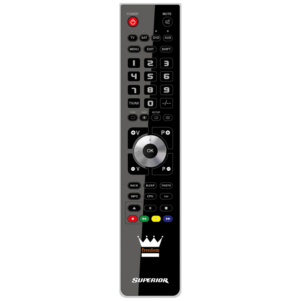 Superior Daljinski upravljač, za 1 uređaj, PC programiranje - SUPERIOR 1:1 FREEDOM - black slika 1