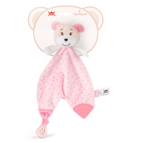 Amek tješilica Bear 28 cm - Pink slika 2