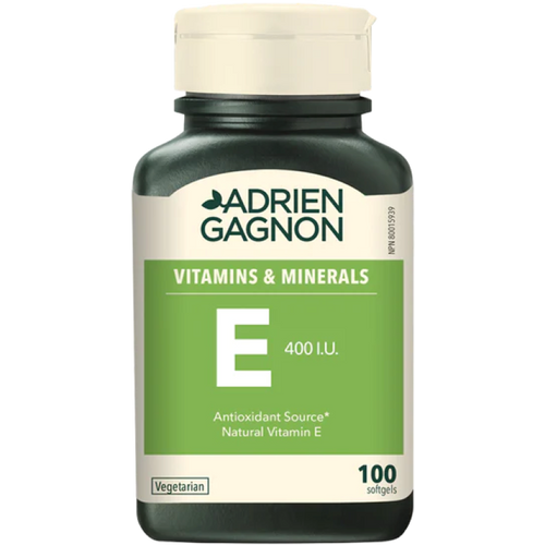 ADRIEN GAGNON VITAMIN E 400 IU caps a100 Natural source slika 1