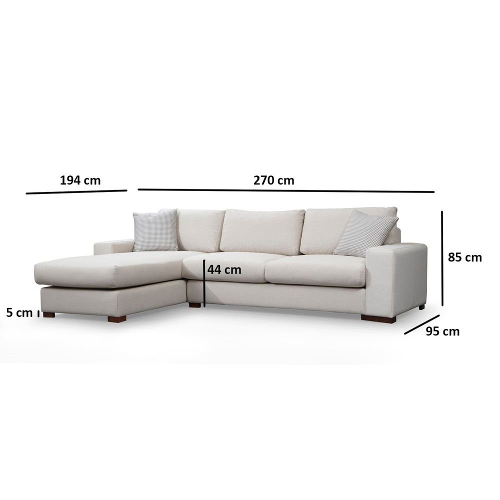 Bijela Ugaona Sofa Loop 17 slika 12