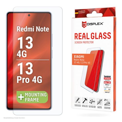 Zaštitno staklo DISPLEX Real Glass 2D za Xiaomi Redmi Note 13 4G/13 Pro 4G slika 1