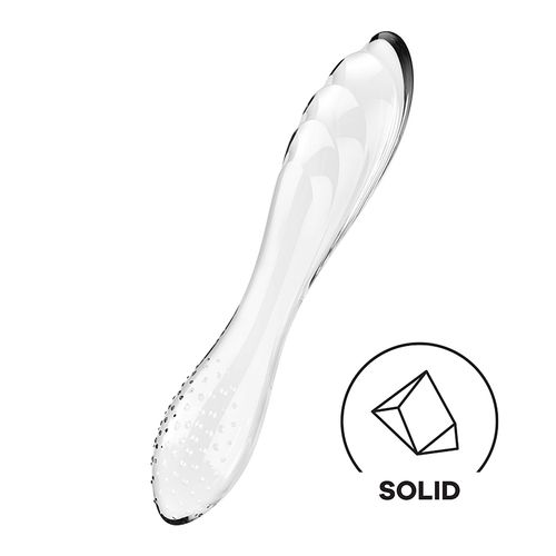 Dildo - SATISFYER Dazzling Crystal Glass Dildo Transparent 1 slika 1