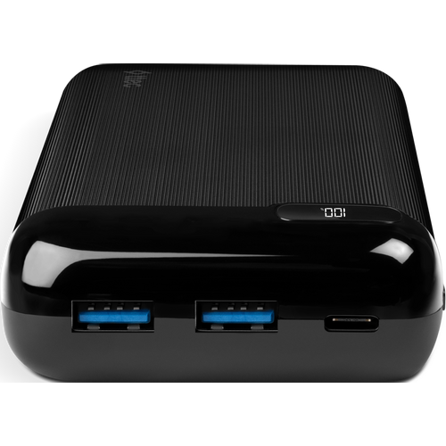 Ttec Prijenosni punjač PowerSlim LCD PD 20.000 mAh Powerbank  wth USB-C Input/output/Black slika 1