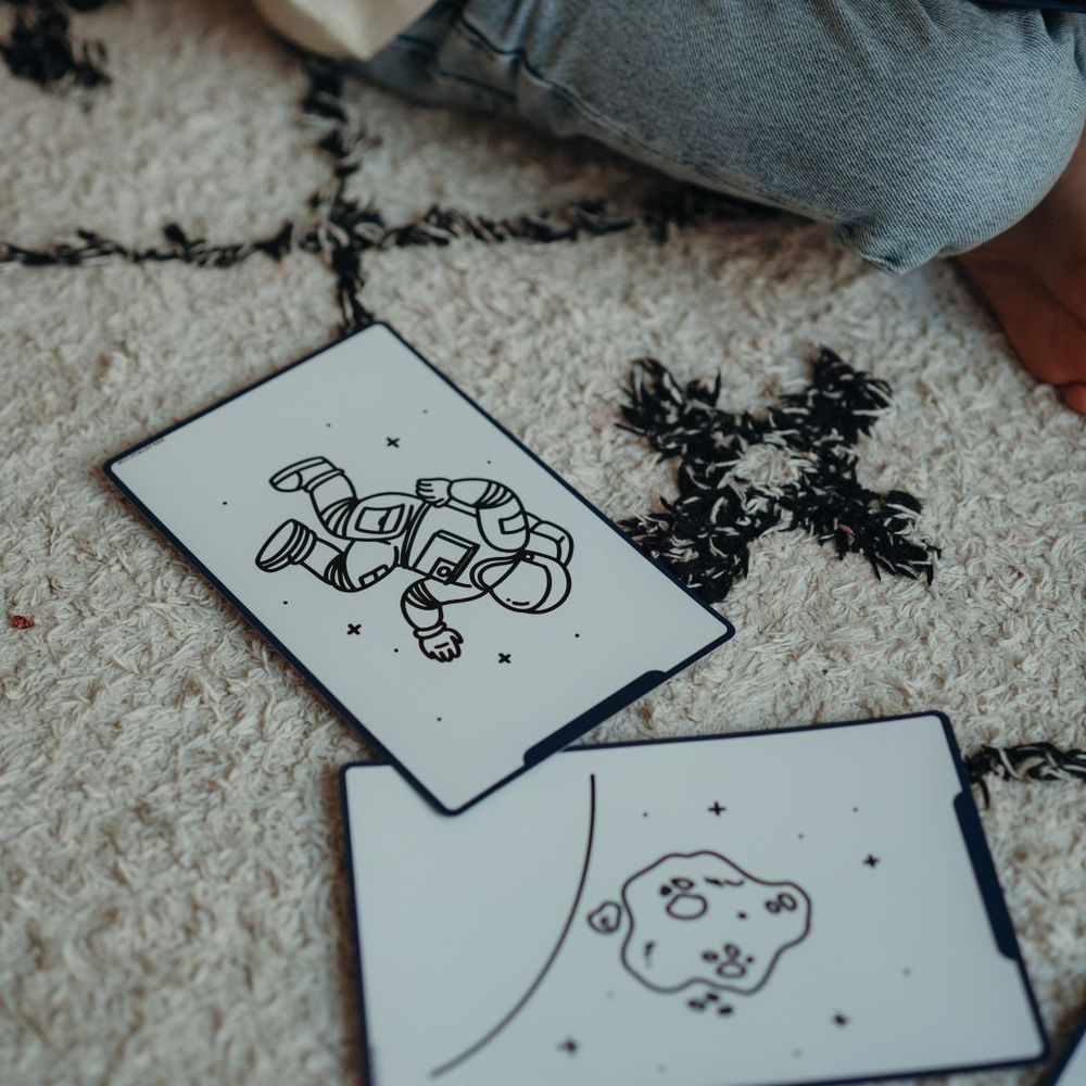 Kidywolf LCD tabla za crtanje sa 30 ilustracija Kidydraw Mini, Galaxie slika 6