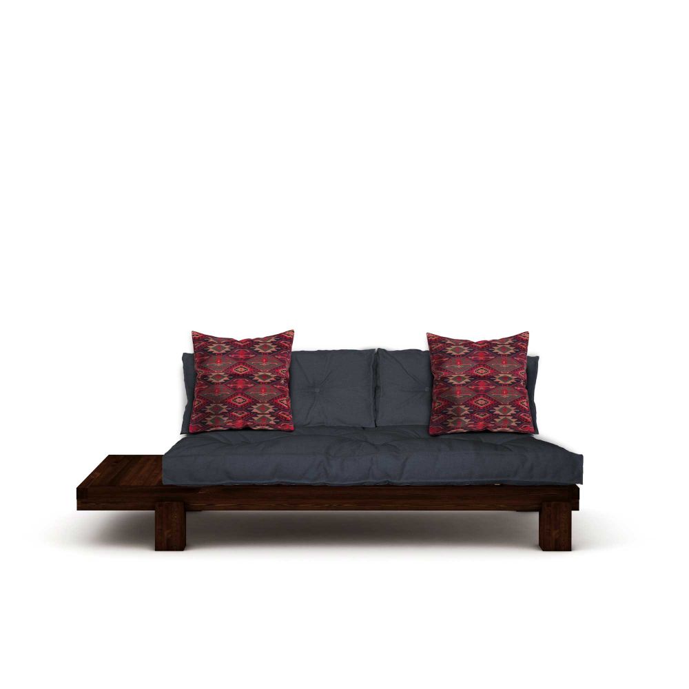 Lounger CPT8382-200 u boji oraha i mornarsko plave slika 4