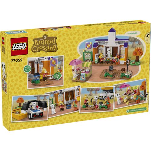 Lego Annimal Crossing 77052 K.K. nastupa na trgu slika 1