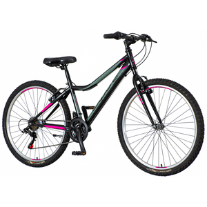 EXPLORER CLASSIC MTB ŽENSKI BICIKLA CRNO SIVA-CLA266 26"/16"