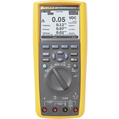 Fluke 287/EUR ručni multimetar  digitalni grafički zaslon, za pohranu podataka CAT III 1000 V, CAT IV 600 V Zaslon (brojevi): 50000 slika 5