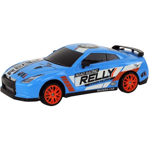 Drift rally auto na daljinsko upravljanje 15km/h plavi slika 2