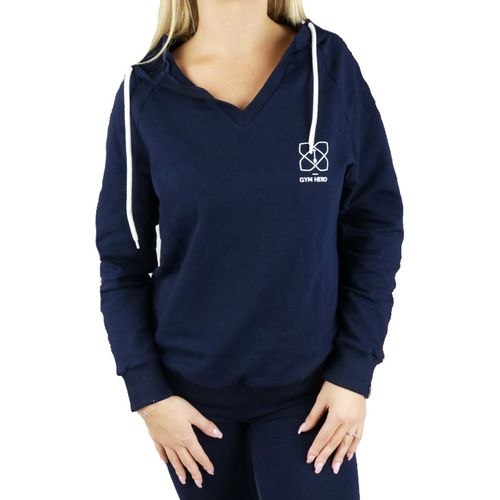 Gymhero hoodie  navy-race slika 1