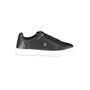 TOMMY HILFIGER BLACK WOMEN'S SPORTS SHOES