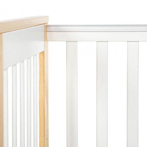 Krevetac Za Bebe Klups IWO White 120x60 slika 3