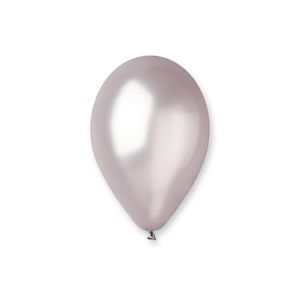 GM90-38 Balon Metallic Silver 26cm, 100kom