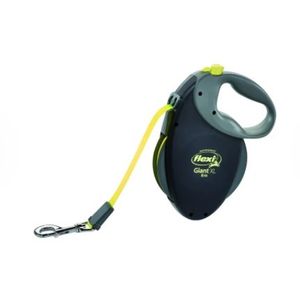 FLEXI GIANT VODILICA ZA PSE NEON/CRNA, +50kg, XL, 8m