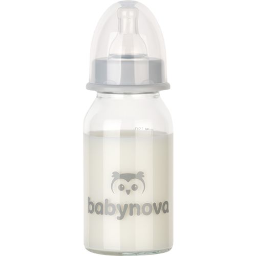 BABY NOVA Staklena flašica za bebu 0m+ 125ml slika 1