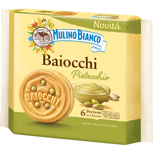 Mulino Bianco Pistacchio snack 168g slika 1