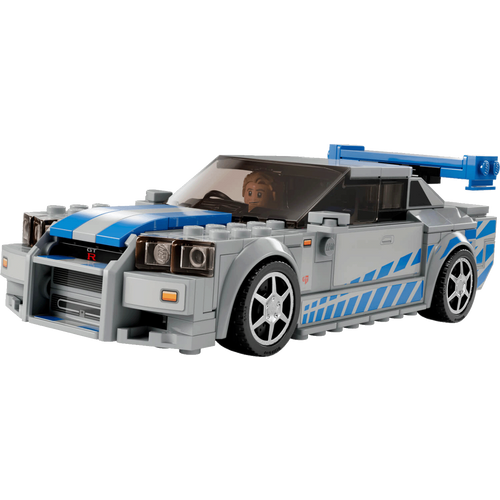 Lego 2 Fast 2 Furious Nissan Skyline GT-R (R34),LEGO Speed Champ. - 76917 slika 2