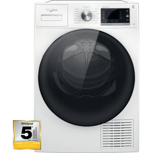 Whirlpool W7 D94WB EE Mašina za sušenje veša sa toplotnom pumpom, 9 kg, Supreme Silence slika 1