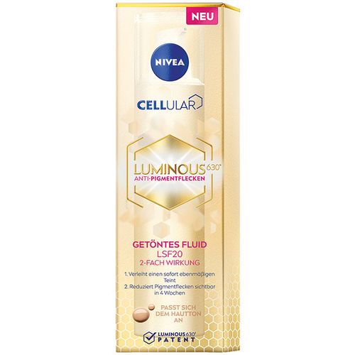 NIVEA Cellular Luminous tonirani fluid za lice protiv pigmentnih fleka 40ml slika 1