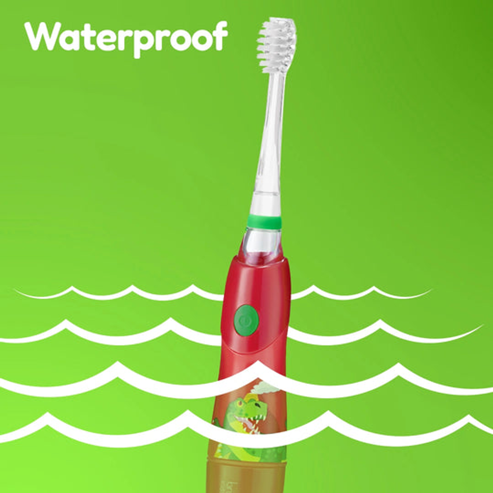 Brush-Baby Dječija električna četkica za zube KidzSonic Dinosaur slika 6