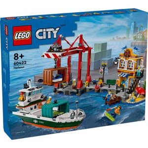 LEGO 60422 Luka i teretni brod