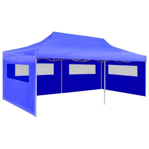 Sklopivi Pop-up šator za zabave plavi 3 x 6 m slika 11