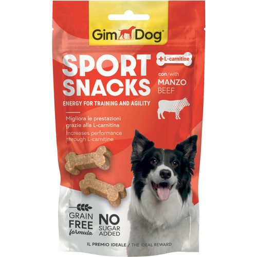 GimDog poslastica za pse Sportsnacks Mini Kosti Govedina, 60 g slika 2