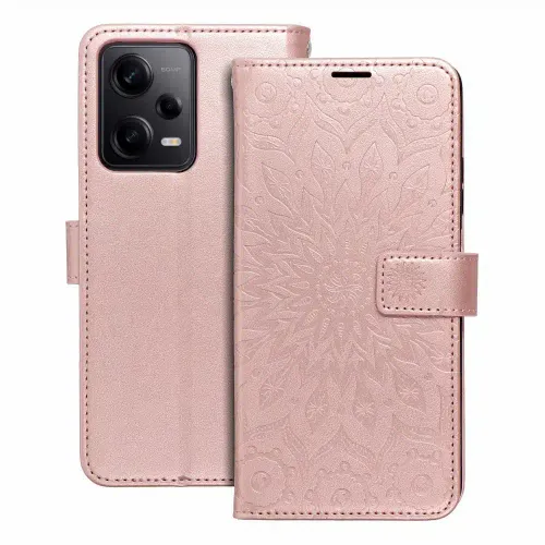 MEZZO Book case preklopna torbica za XIAOMI Redmi NOTE 12 PRO 5G – mandala rose gold slika 1