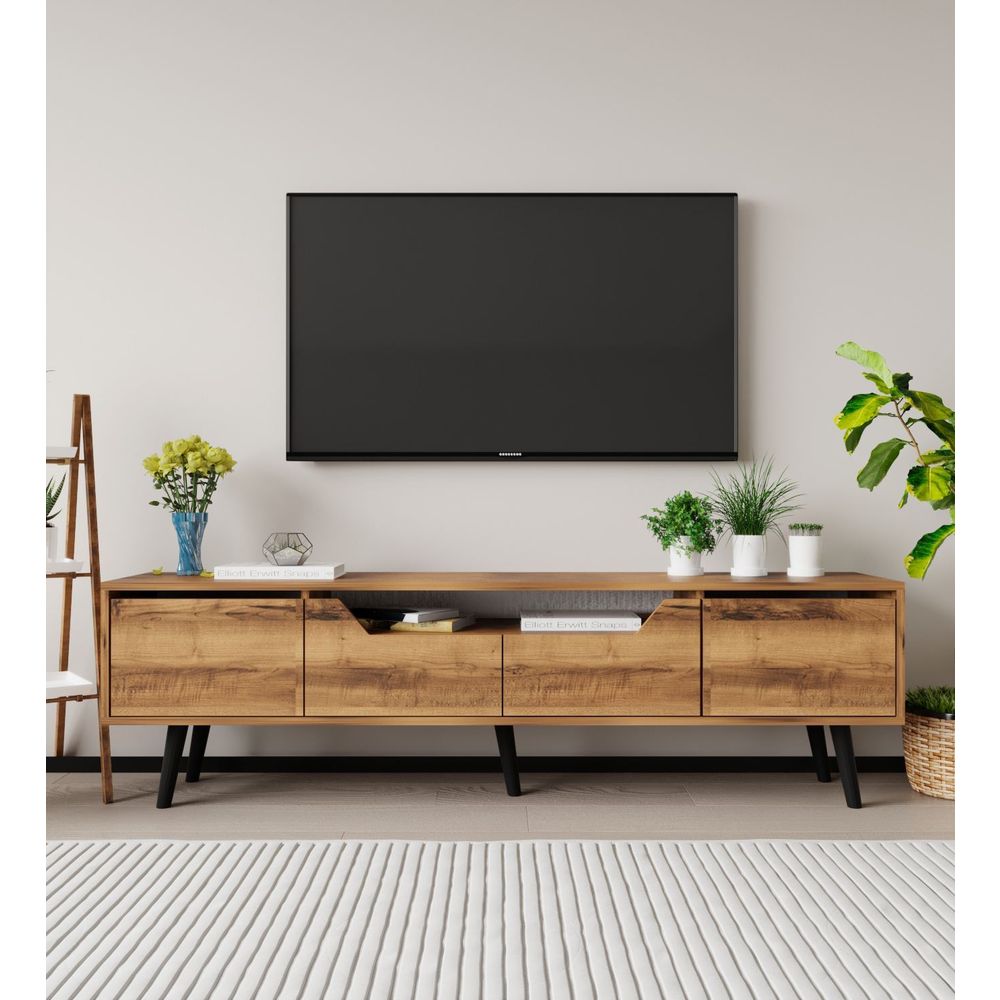 TV Stalak Roma 180 u Boji: Orah slika 1